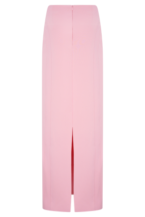 Alma High Waist Maxi Skirt - Candy Pink