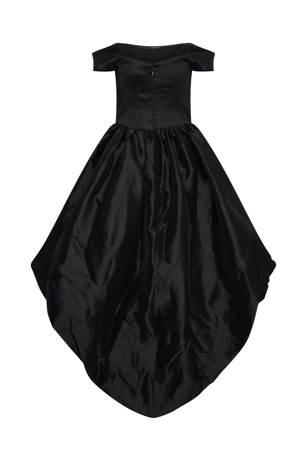 Amelia Bubble Maxi Dress - Black