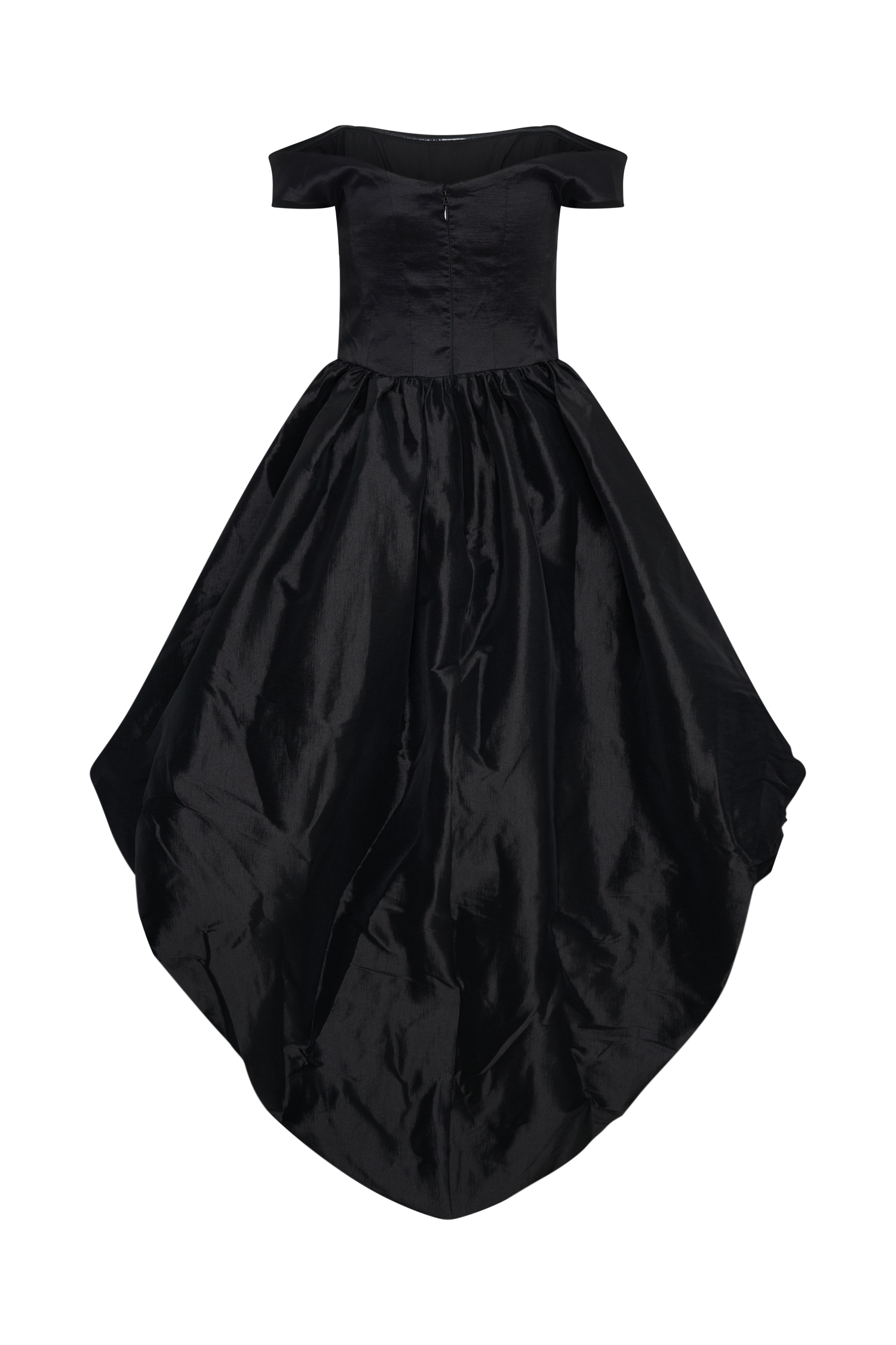 Amelia Bubble Maxi Dress - Black