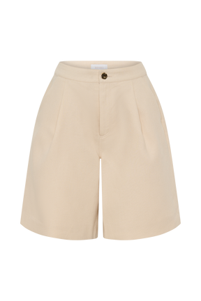 Andina Linen Shorts - Natural Beige