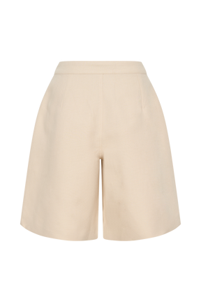 Andina Linen Shorts - Natural Beige