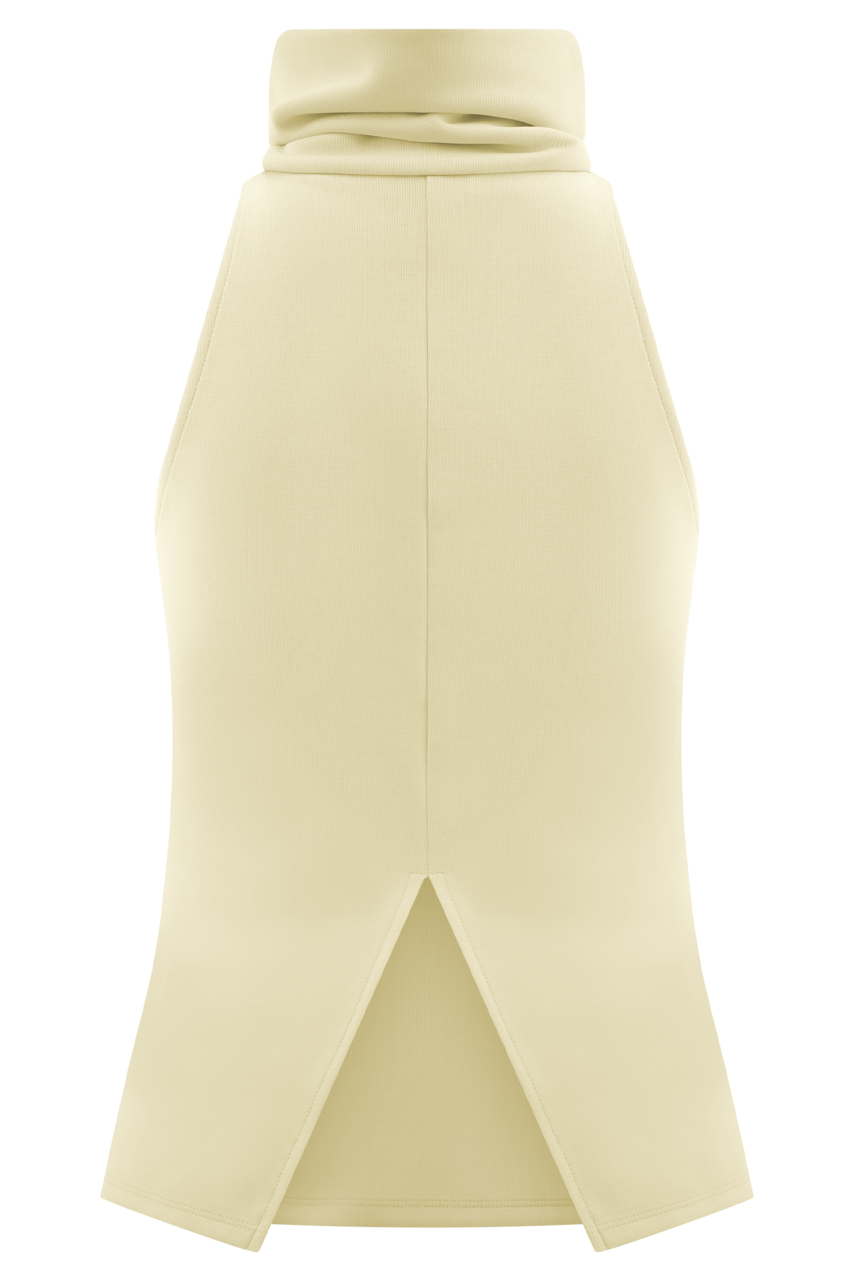 Birdie High Neck Sleeveless Top - Ivory