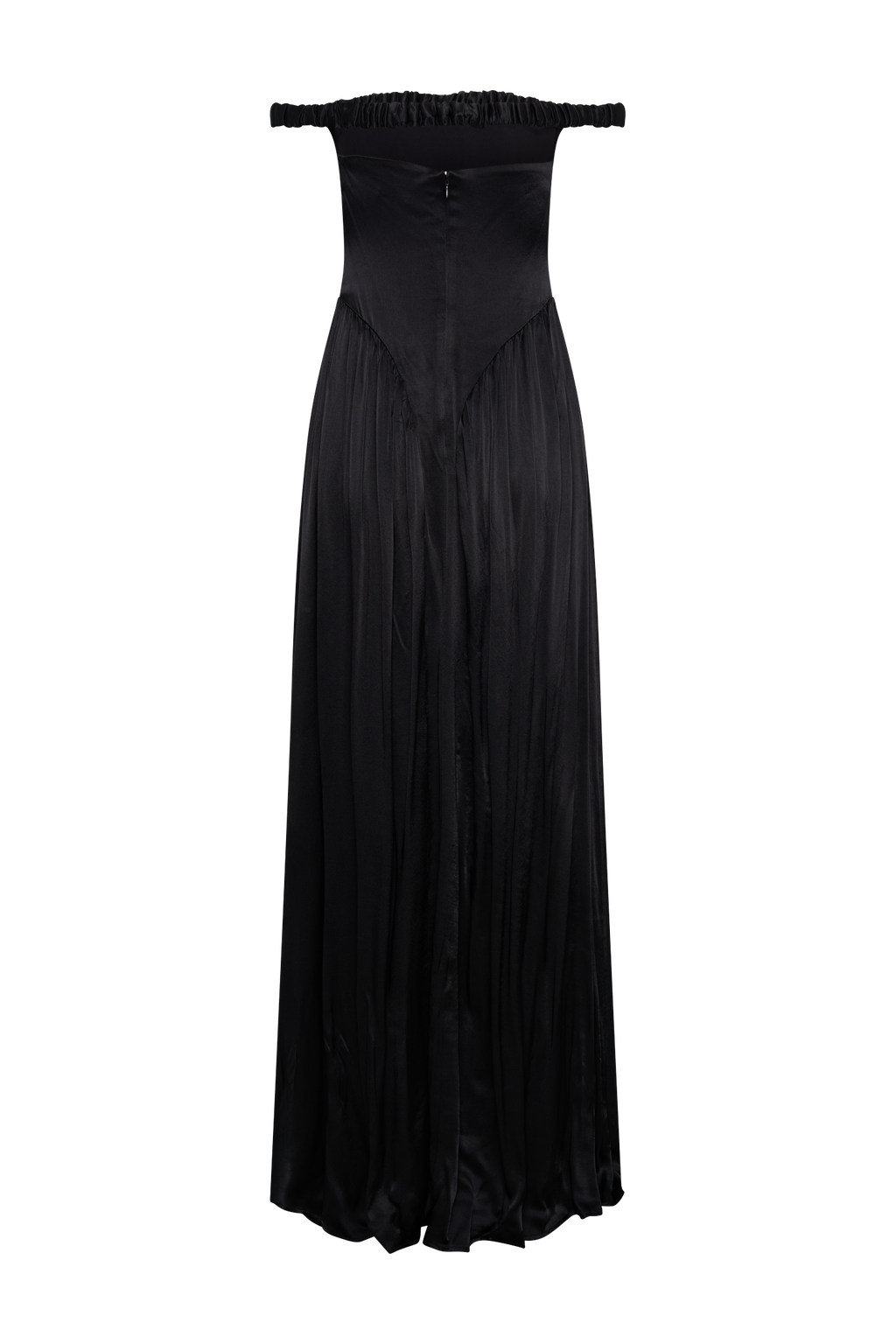 Coco Dropped Waist Maxi Dress - Black