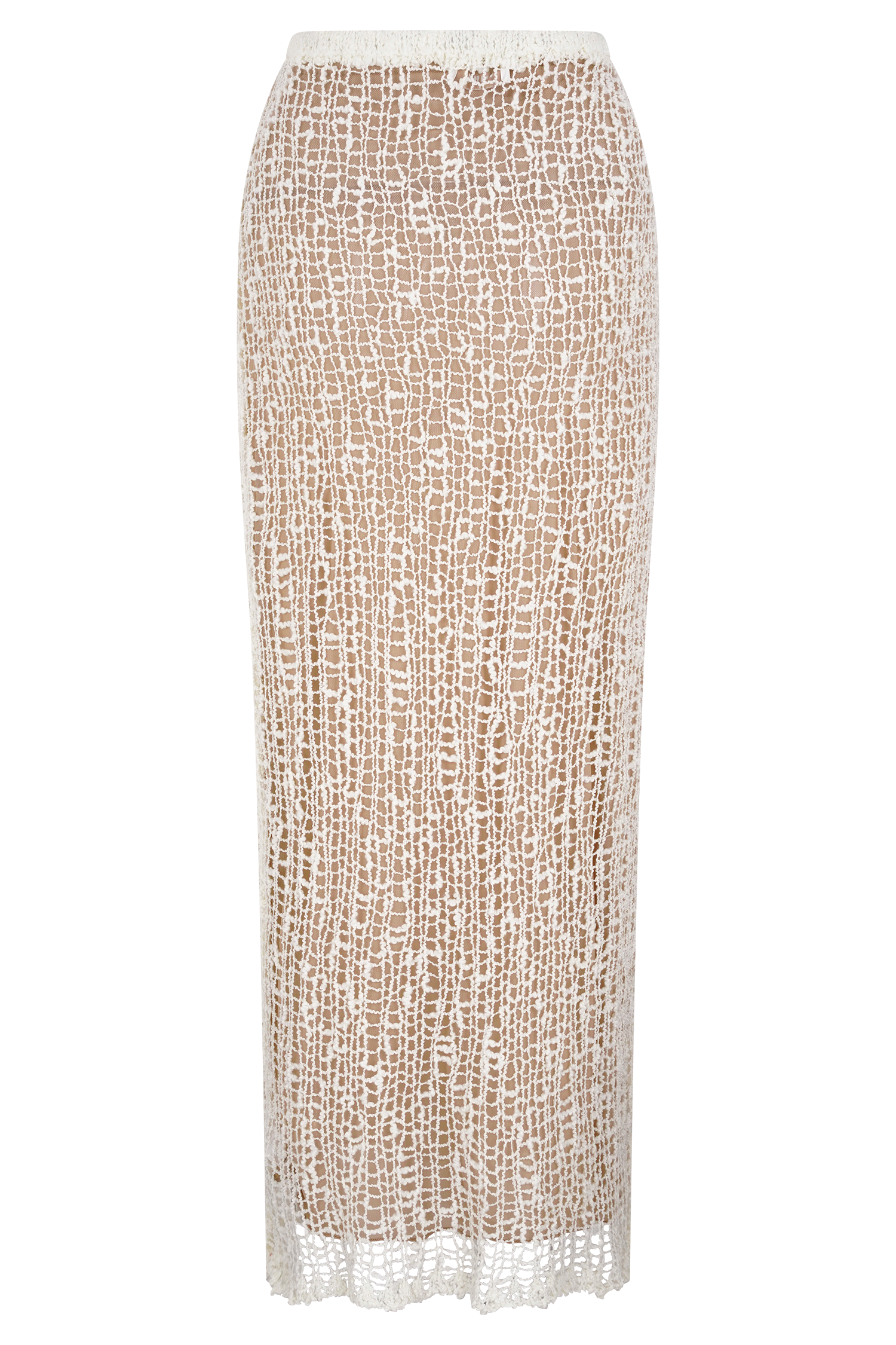 Cordelia Knit Maxi Skirt - Ivory