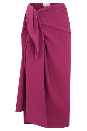 Evie Cotton Sarong - Wine