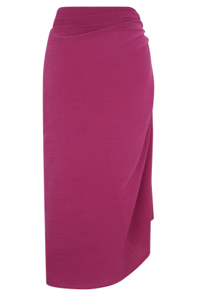 Evie Cotton Sarong - Wine