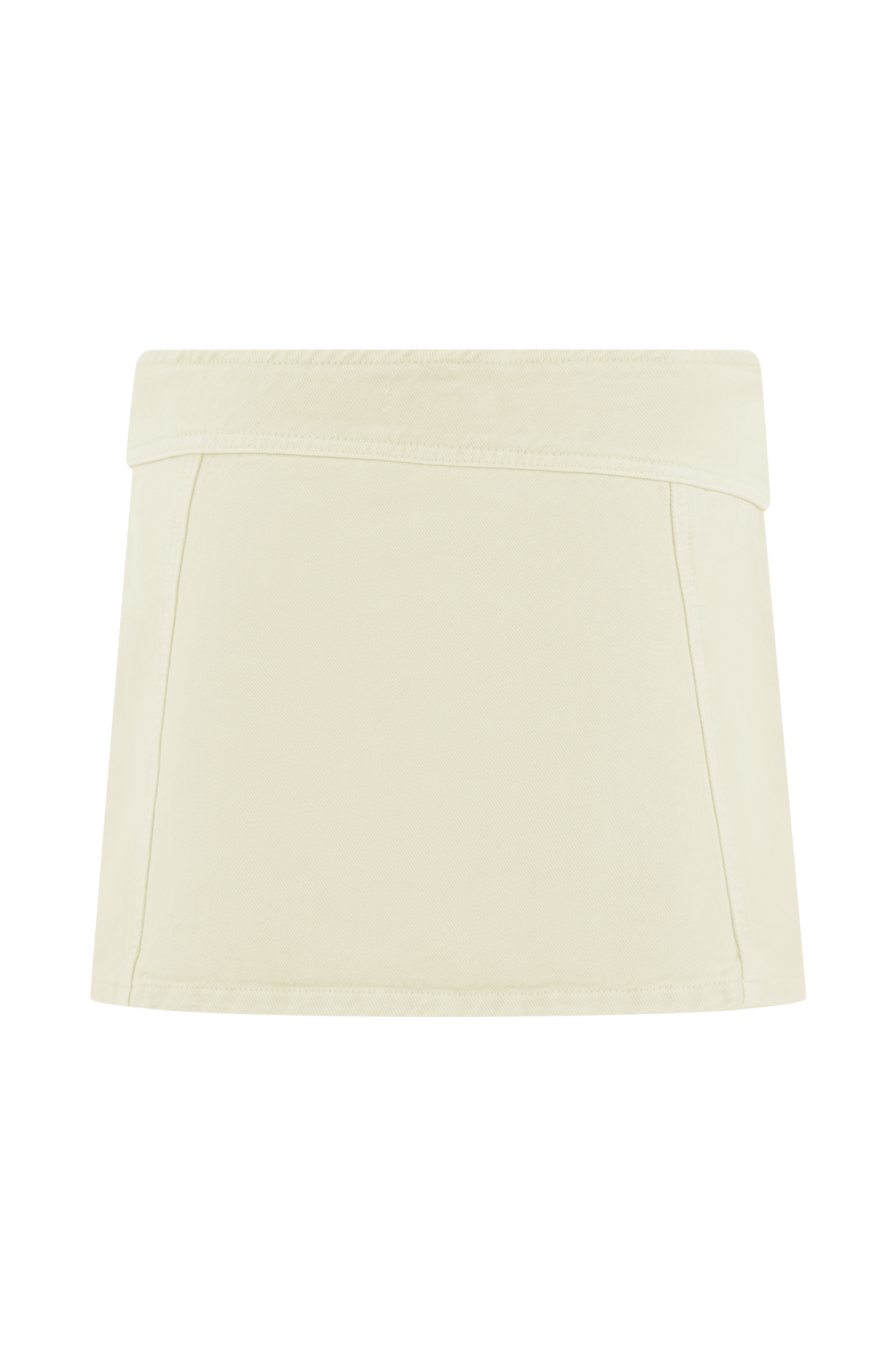 Fallon Denim Micro Mini Skort - Stone Wash