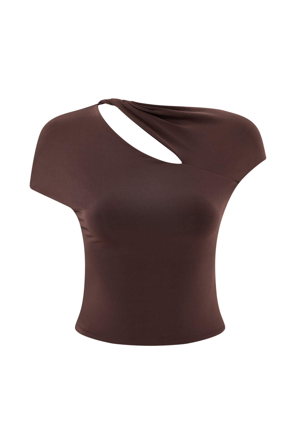 Haven Slinky Twist Top - Chocolate
