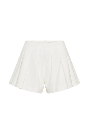 Issy Cotton Shorts - White