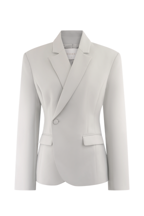 Jameson Cinched Suiting Blazer - Light Sage