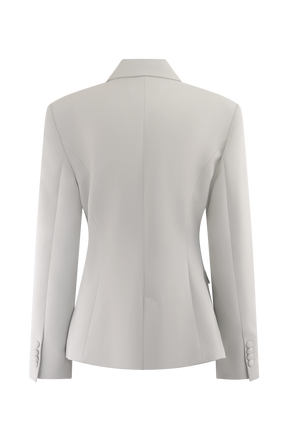 Jameson Cinched Suiting Blazer - Light Sage