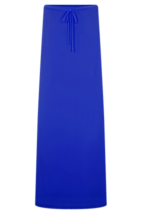 Katalina Chiffon Maxi Skirt - Cobalt Blue