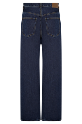 Laina Mid Rise Diamante Denim Jeans - Midnight Blue