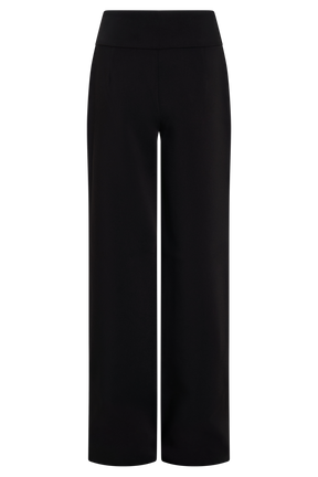 Lindie Straight Leg Suiting Pants - Black