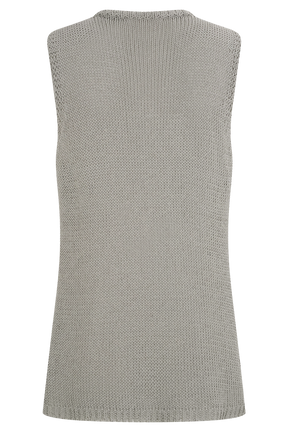 Malani Knit Top With Hardware - Sage