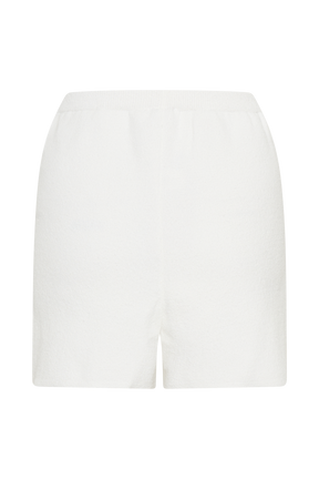 Malika Knit Shorts - White