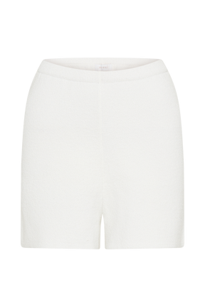Malika Knit Shorts - White