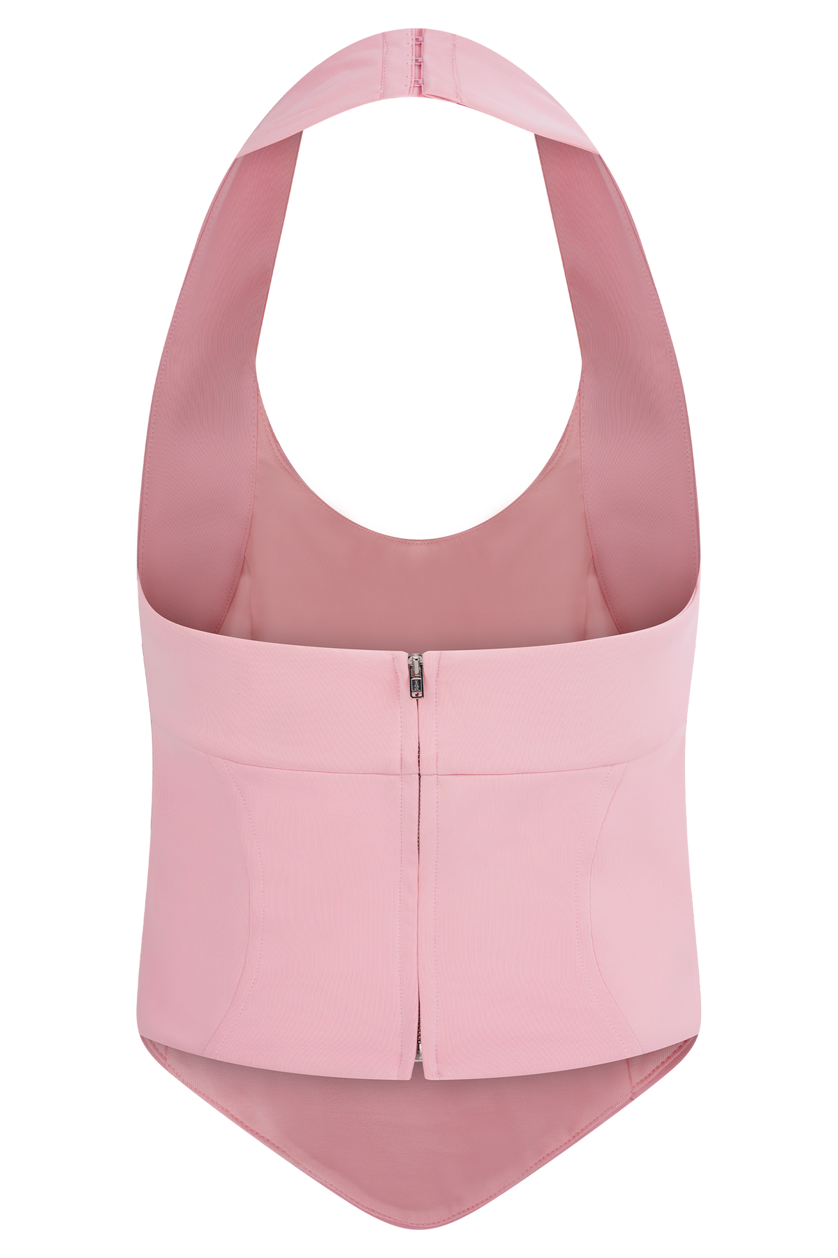 Meadow Corset Halter Top - Candy Pink