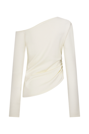 Miles Off Shoulder Knit Top - Ivory