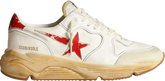 Golden Goose Running Sole 'White Red'