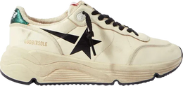 Golden Goose Running Sole 'Dirty White Emerald Green'