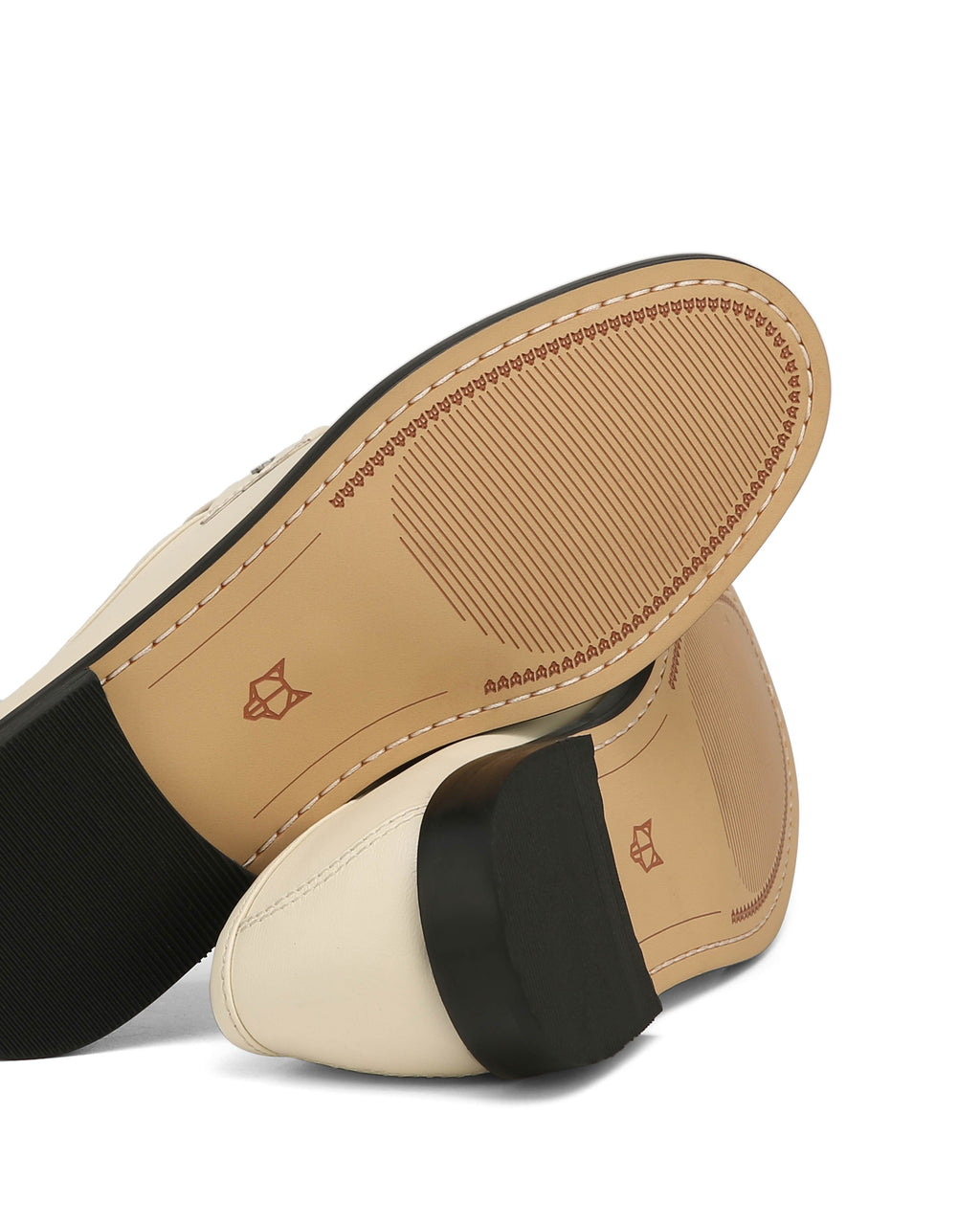 Goldie Ivory Leather