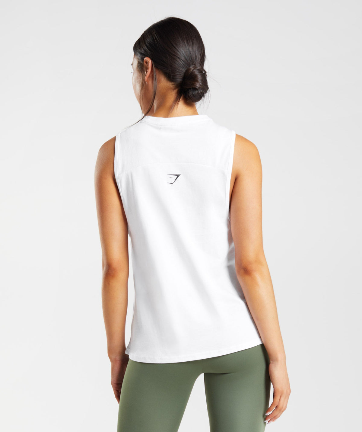 Gymshark Fraction Tank - White