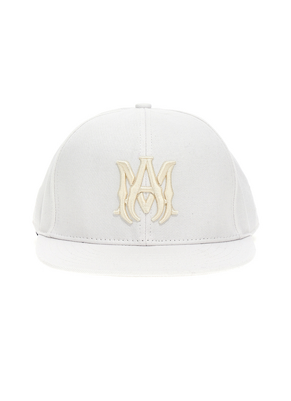 Amiri MA Logo Embroidered Cap in White