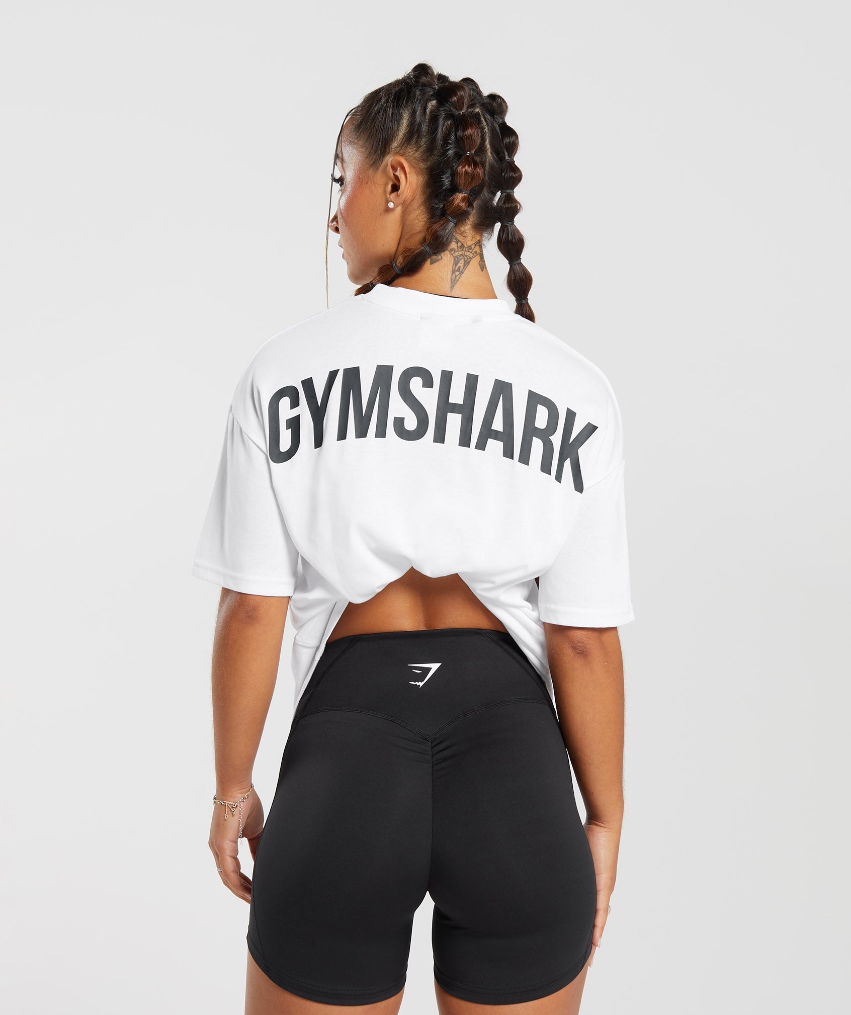 Power Oversized T-Shirt - White