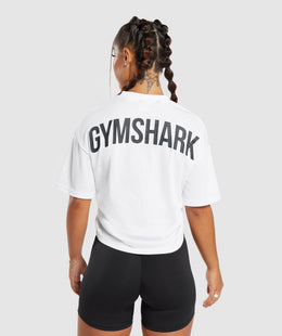 Power Oversized T-Shirt - White