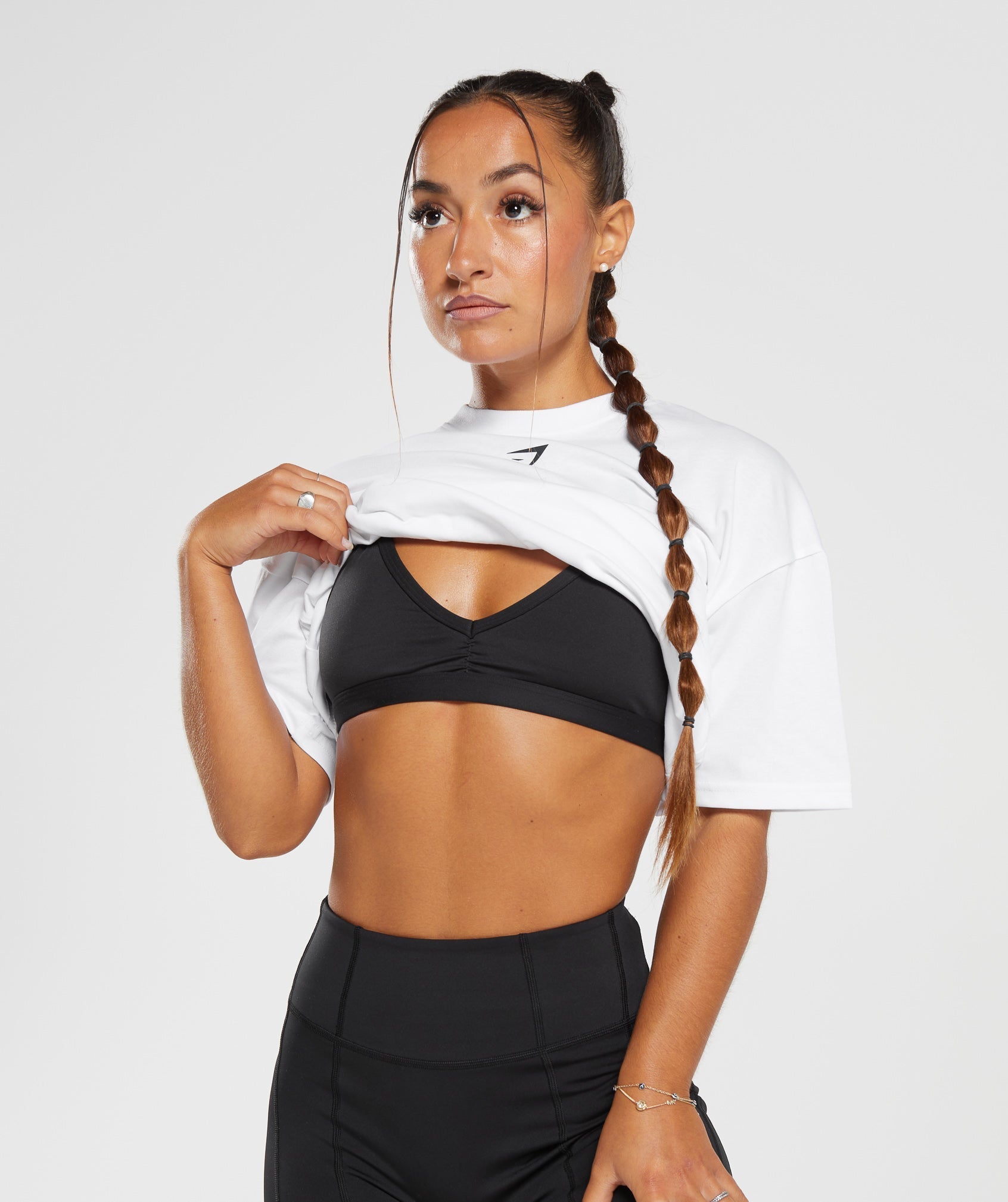 Power Oversized T-Shirt - White