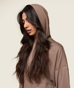 Gymshark GS x Leana Deeb Oversized Hoodie - Soul Brown