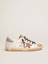 Women's Super-Star LTD with leopard print and Swarovski crystal star