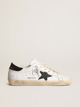 Women’s Super-Star with a black Swarovski crystal star and heel tab