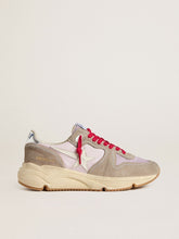 Running Sole LTD in pink nylon with white leather star