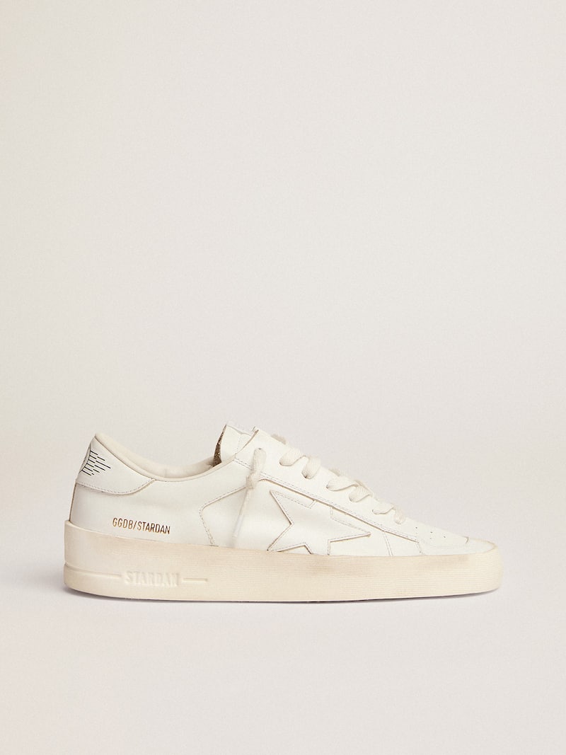 Women's Stardan in total white leather