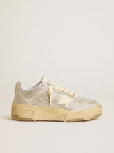 Women’s Forty2 in white leather and Swarovski crystals with white star