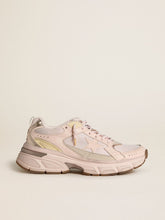 Women’s Lightstar with pink leather and mesh upper and pink star