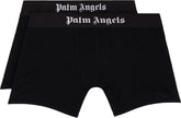 Two-Pack Black 'Palm Angels' Boxer Briefs
