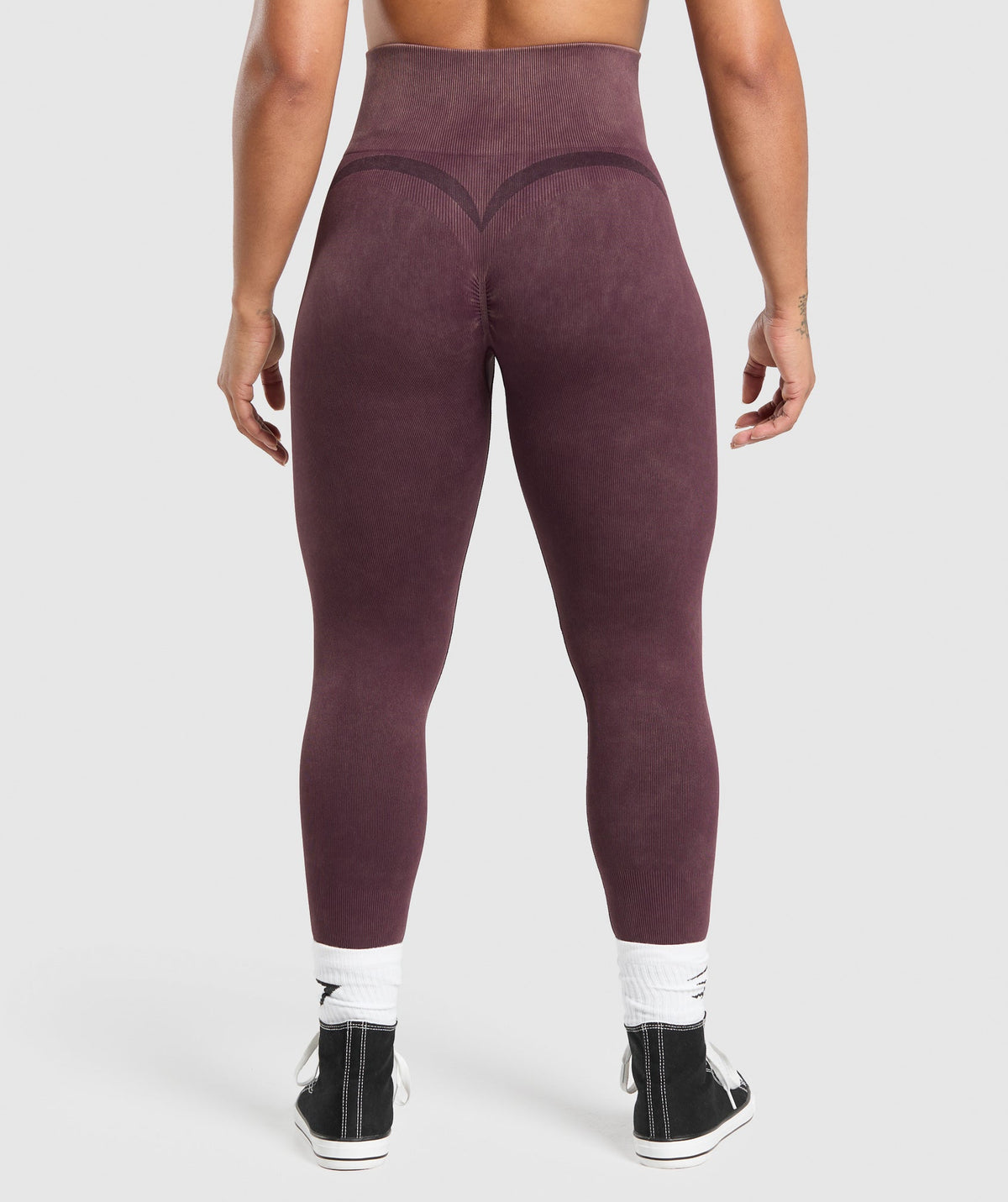 Gymshark Gains Seamless Leggings - Depth Purple