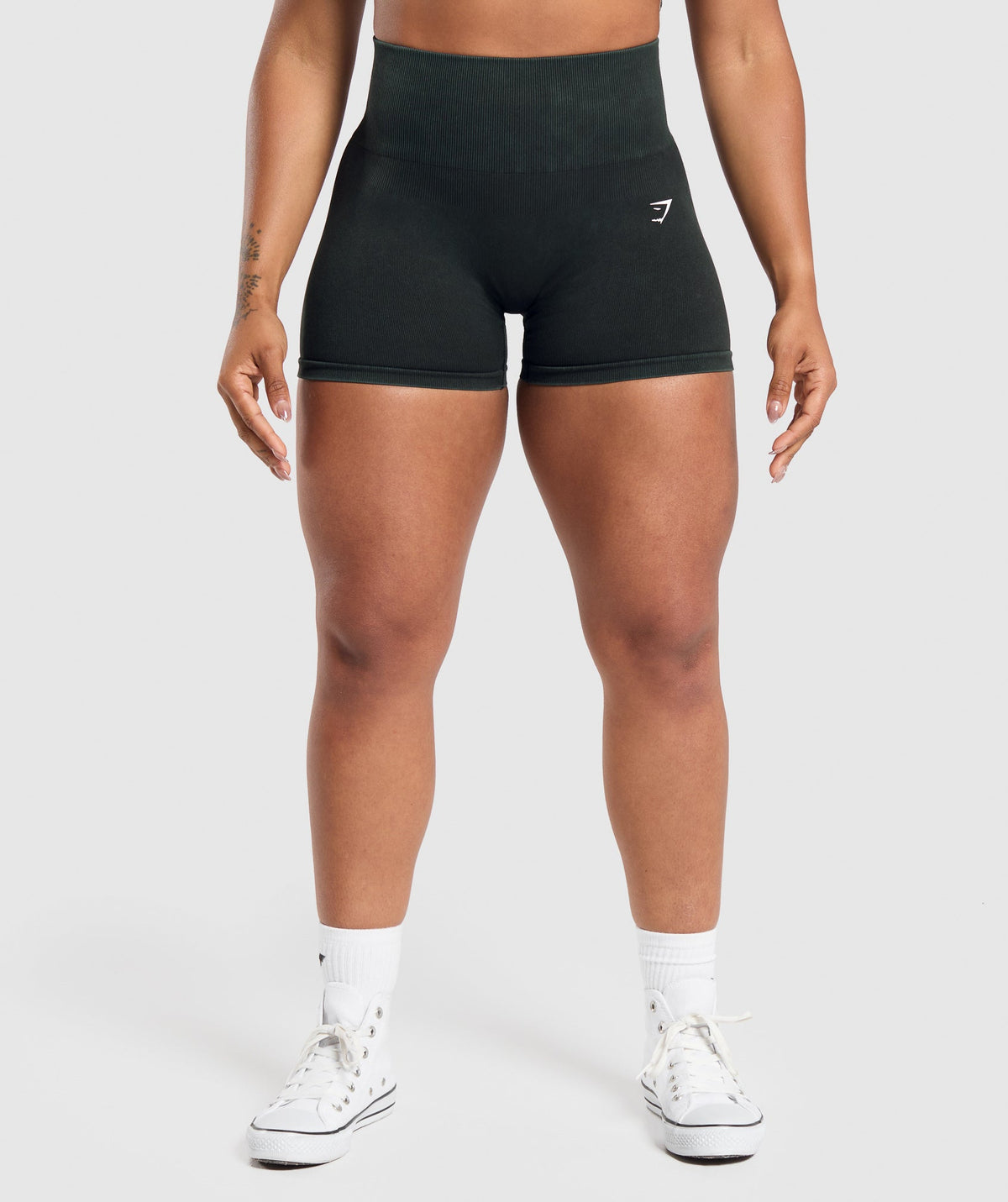Gymshark Gains Seamless Shorts - Black