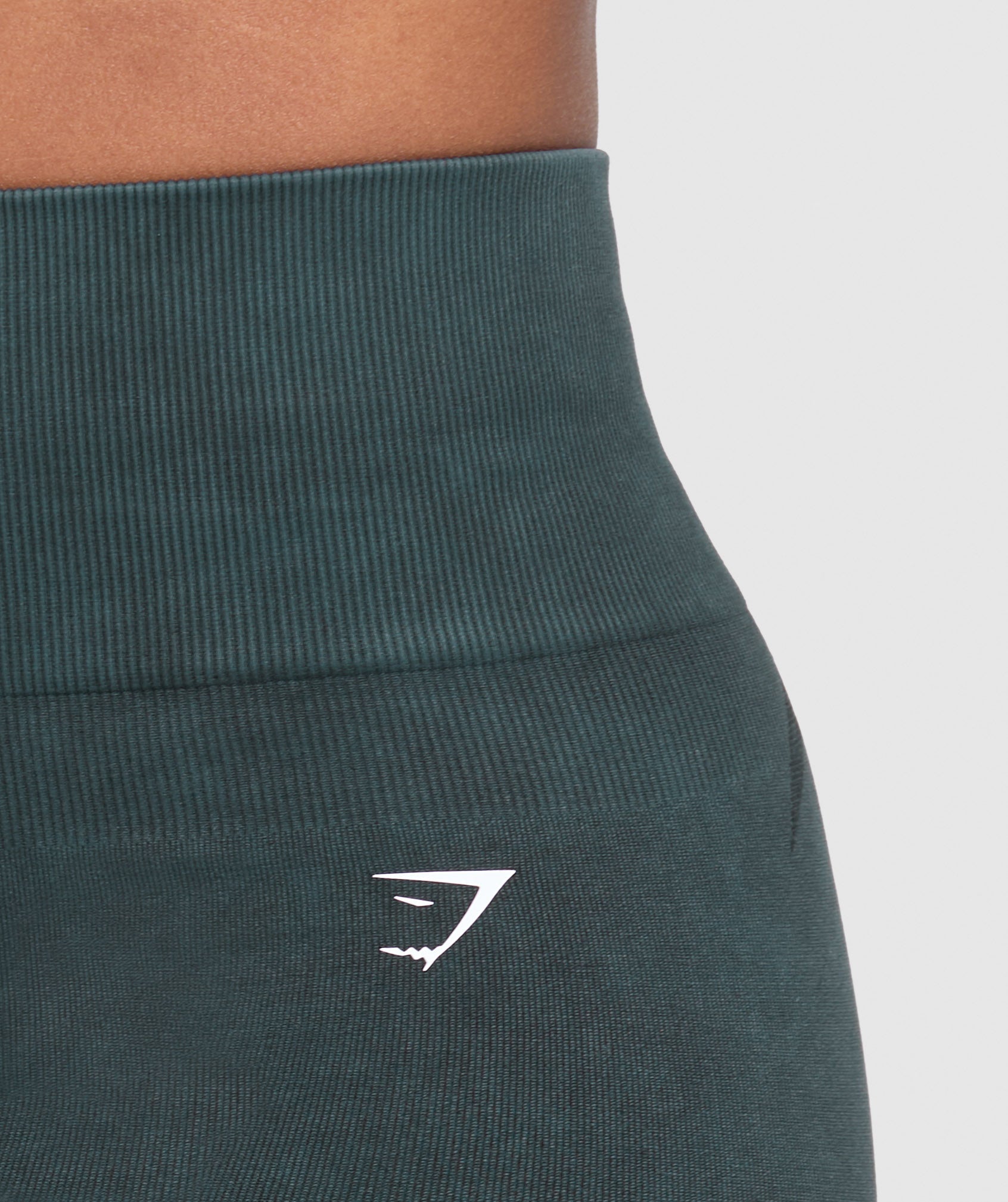 Gymshark Gains Seamless Washed Shorts - Black