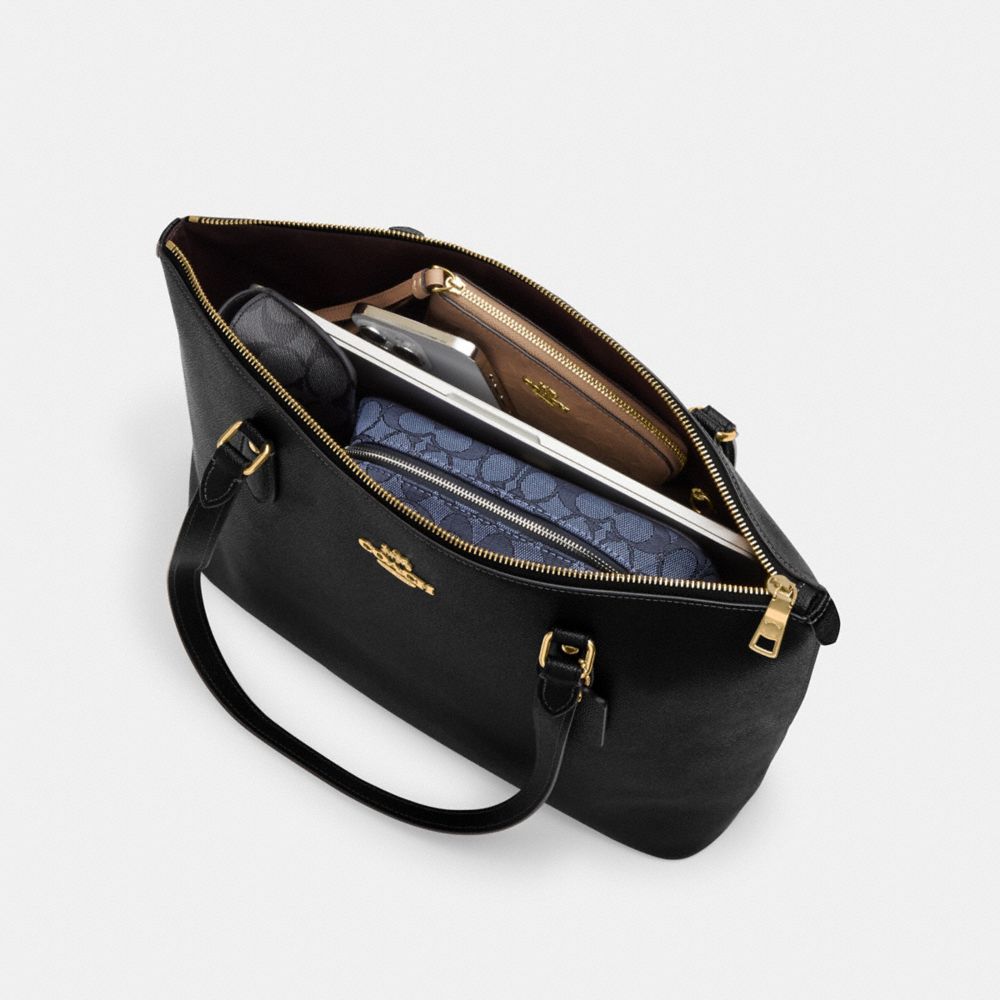 Gallery Tote Bag With Floral Print