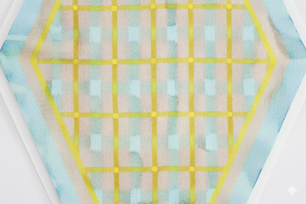 Maude Plaid Print Silk Diamond Scarf