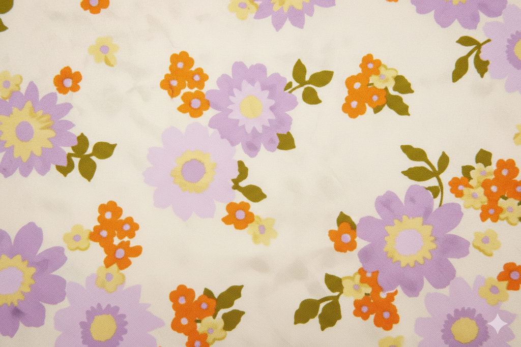 Signature Floral Print Silk Bandana