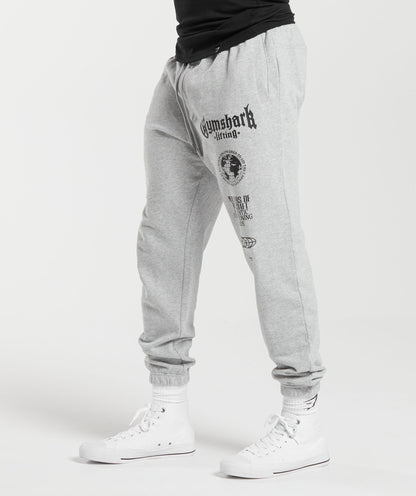 Gymshark Global Lifting Oversized Essential Joggers - Grey