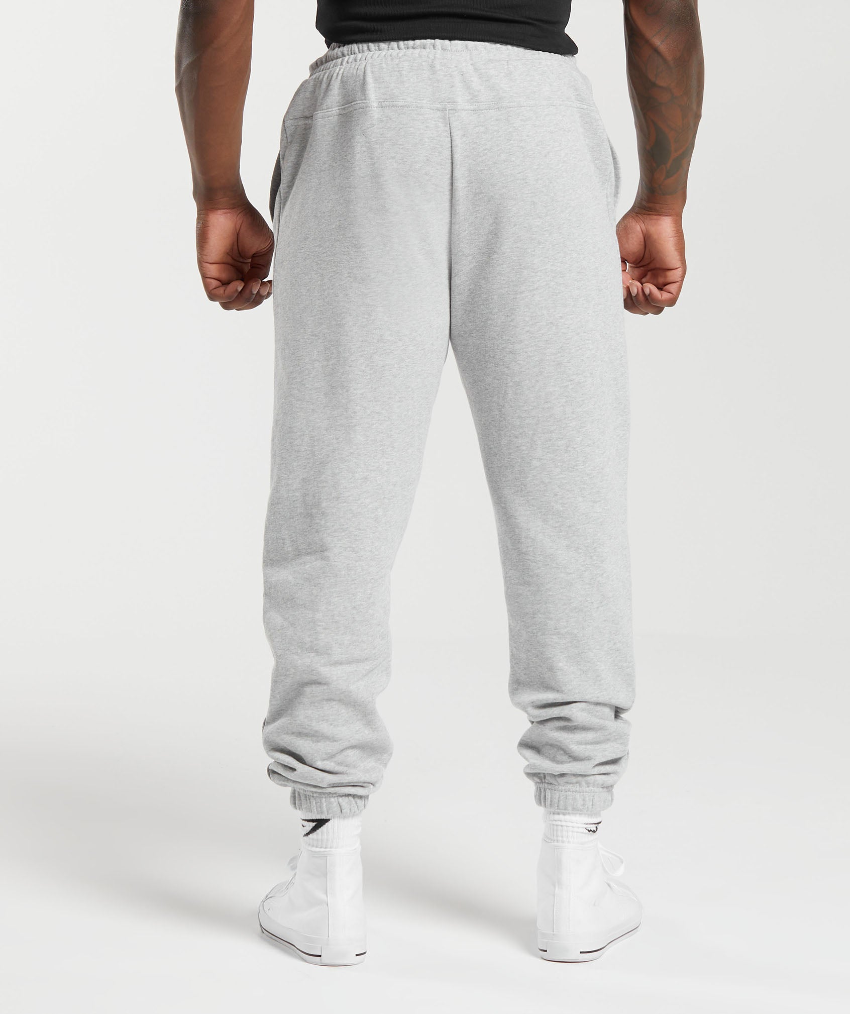 Gymshark Global Lifting Oversized Essential Joggers - Grey