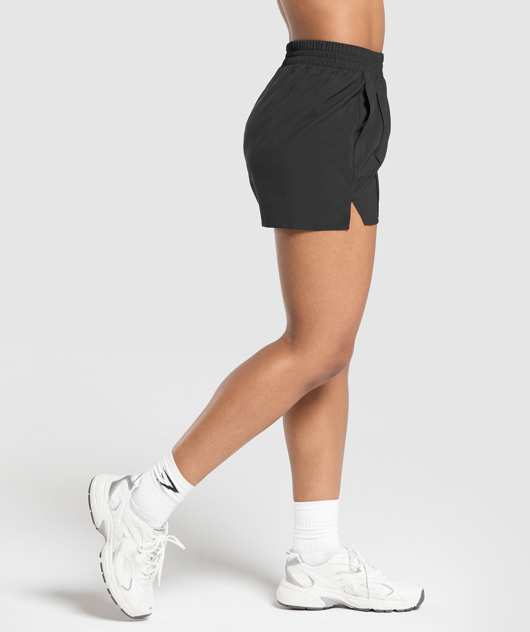 Gymshark Pintuck Shorts - Black