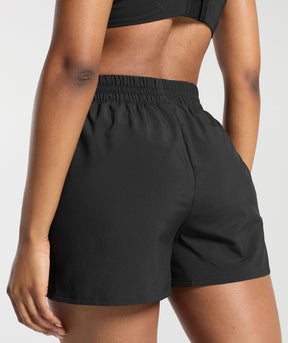 Gymshark Pintuck Shorts - Black