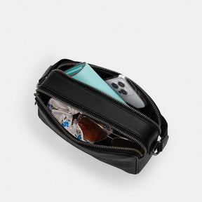 Graham Crossbody Bag With Varsity Motif